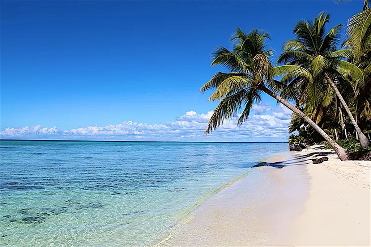 Turquoise water in the Dominican Republic